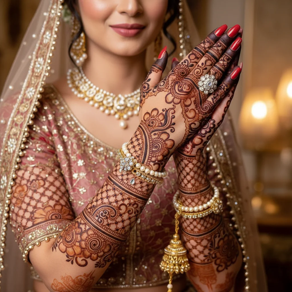 Arabic Mehndi Design Bridal Dulhan