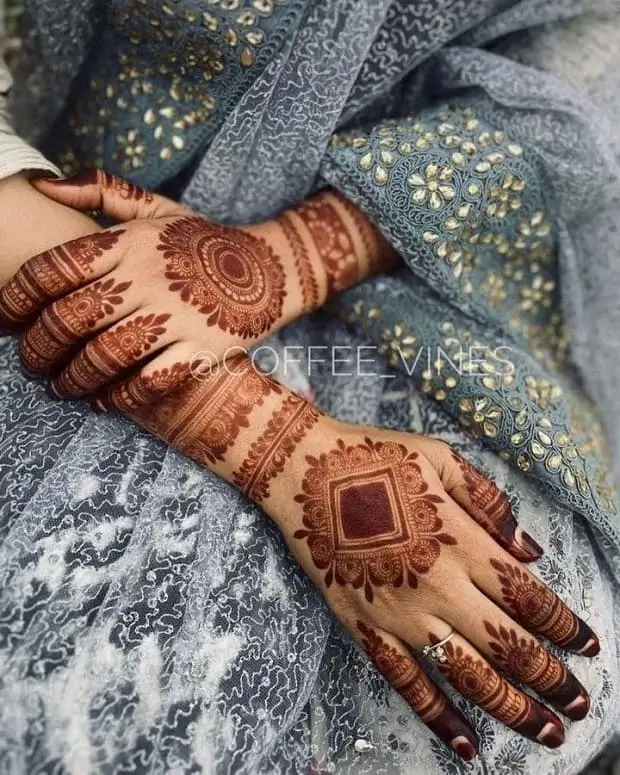 Back Hand Modern Instagram Trendy Mehndi Design