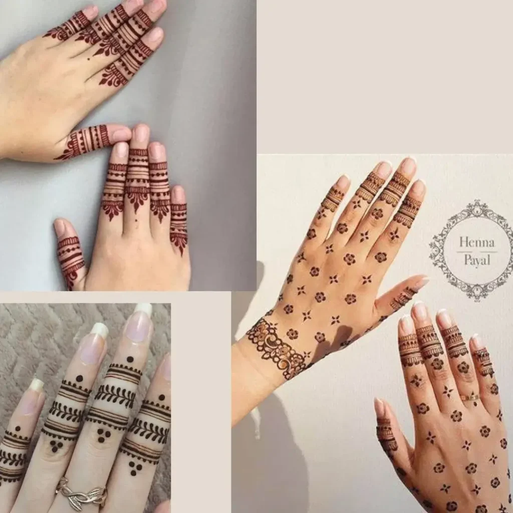 Easy Beginner Simple Henna Designs