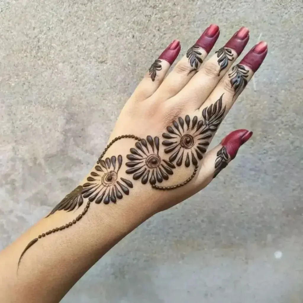 Easy Henna Designs For Beginners