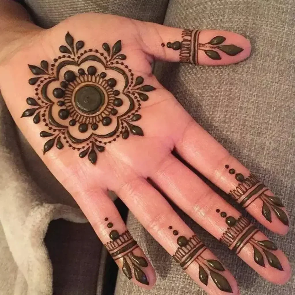 Easy Small Minimalist Henna Designs