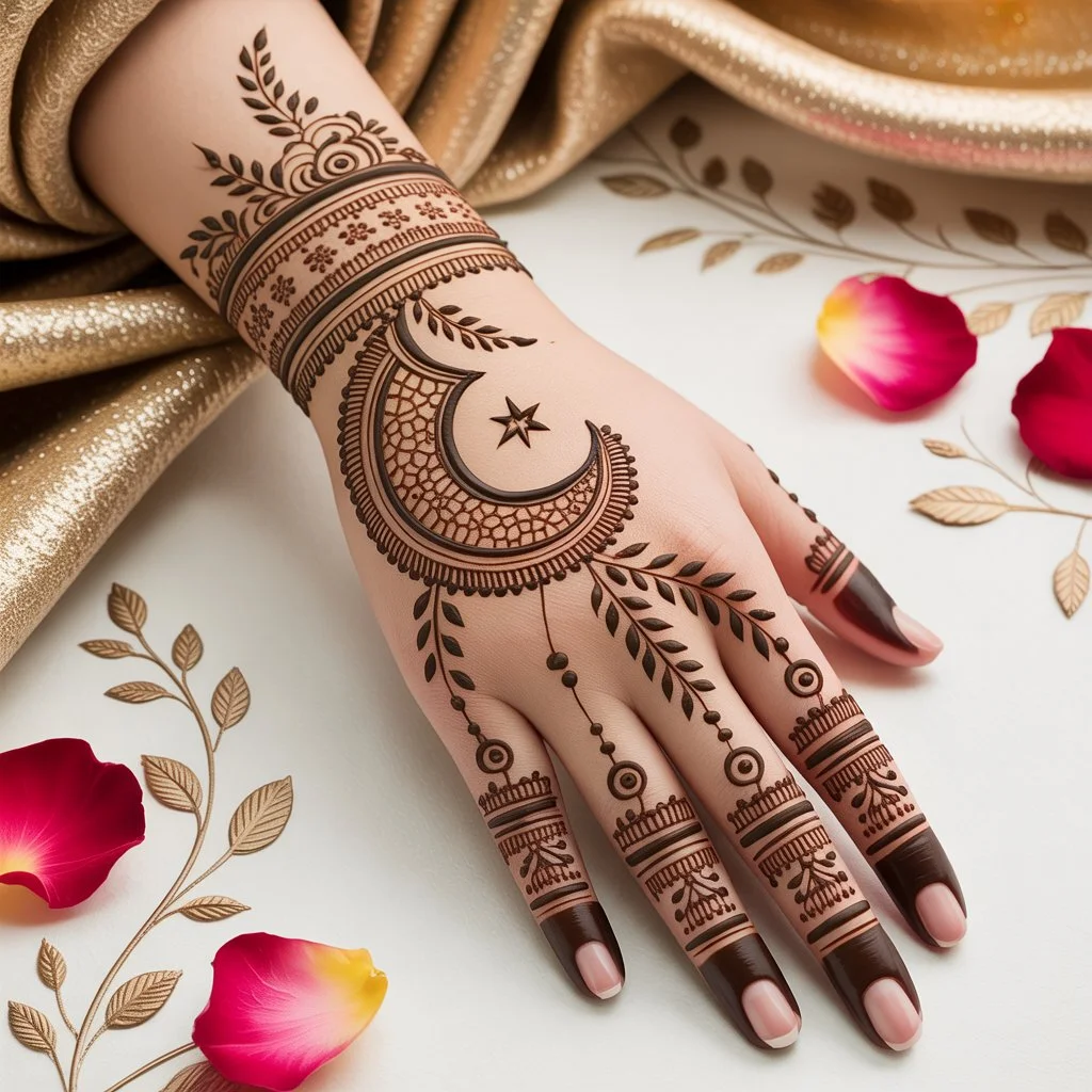 Eid Mehndi Design Back Hand