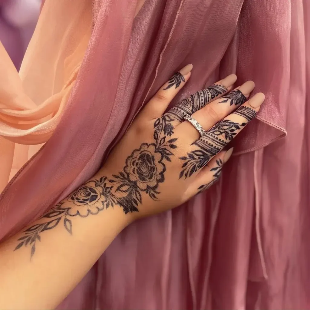 Flowers Henna Design