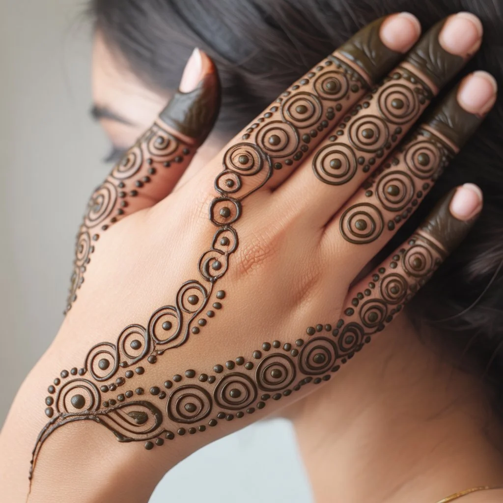 Groom Mehndi Design Back Hand