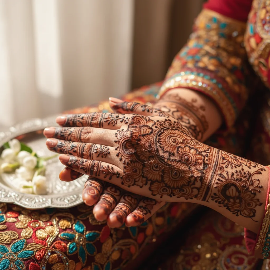 Henna Arabic Mehndi Design