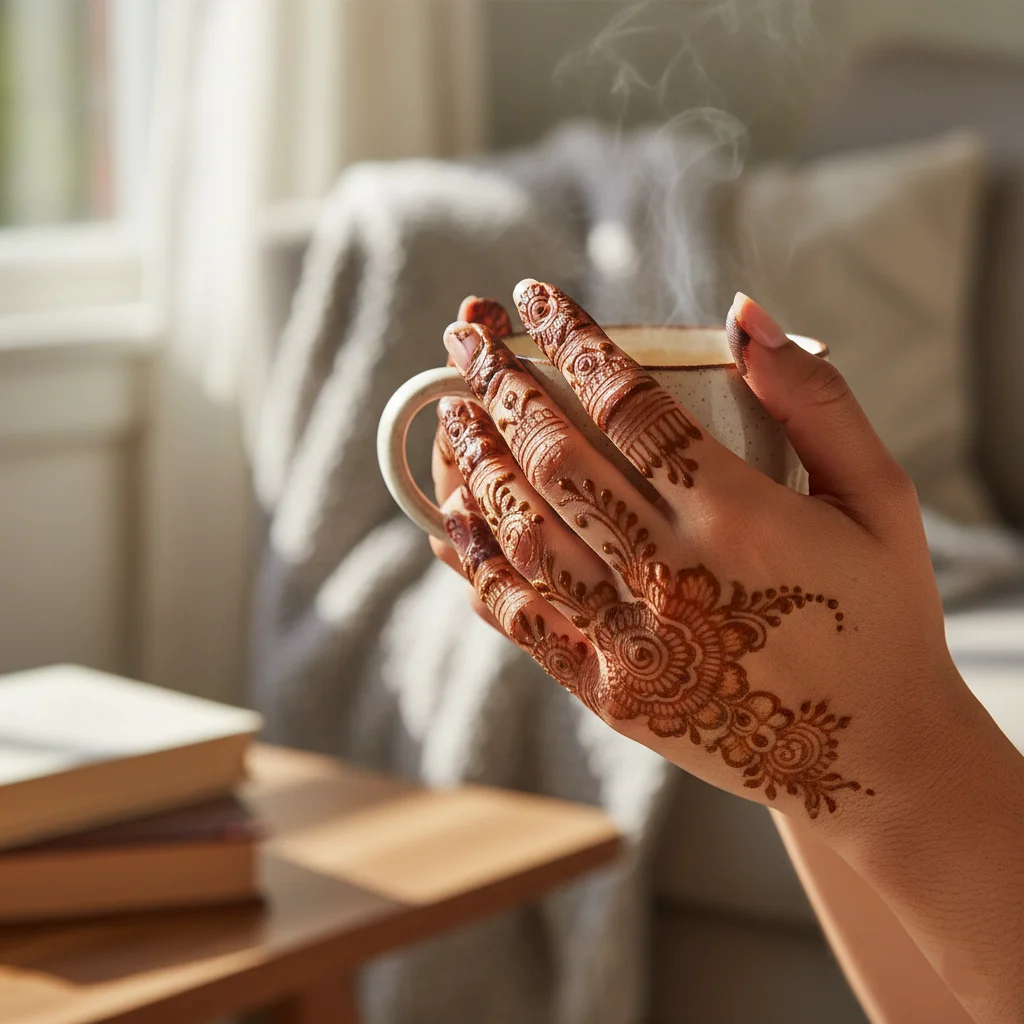 Henna Finger Mehndi Design