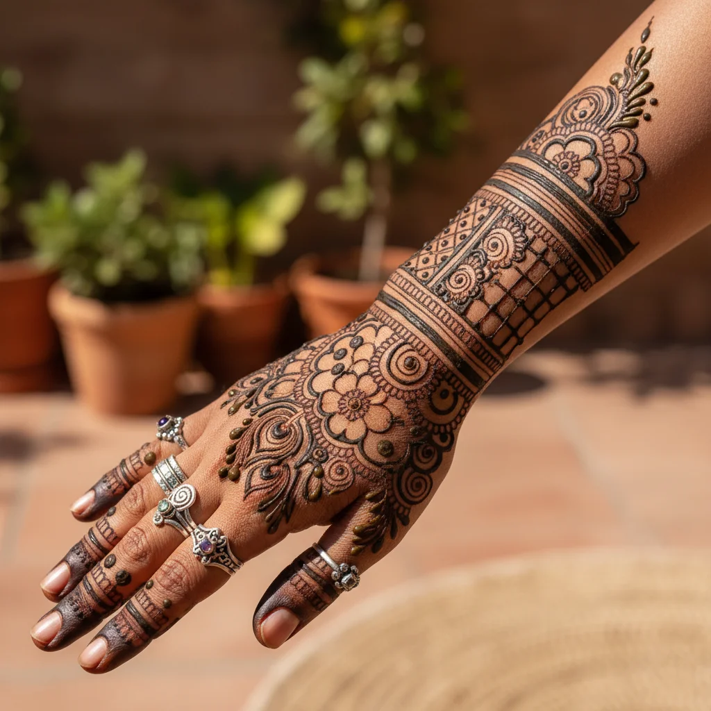 Henna New Mehndi Design Photo
