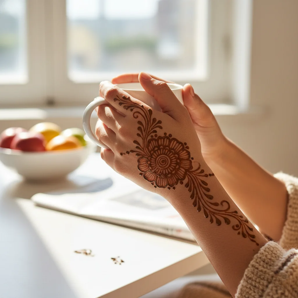 Henna New Mehndi Design Simple And Beautiful