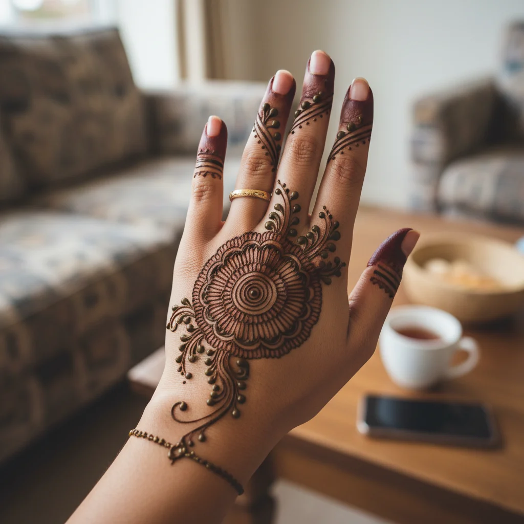 Henna Simple Mehndi Design