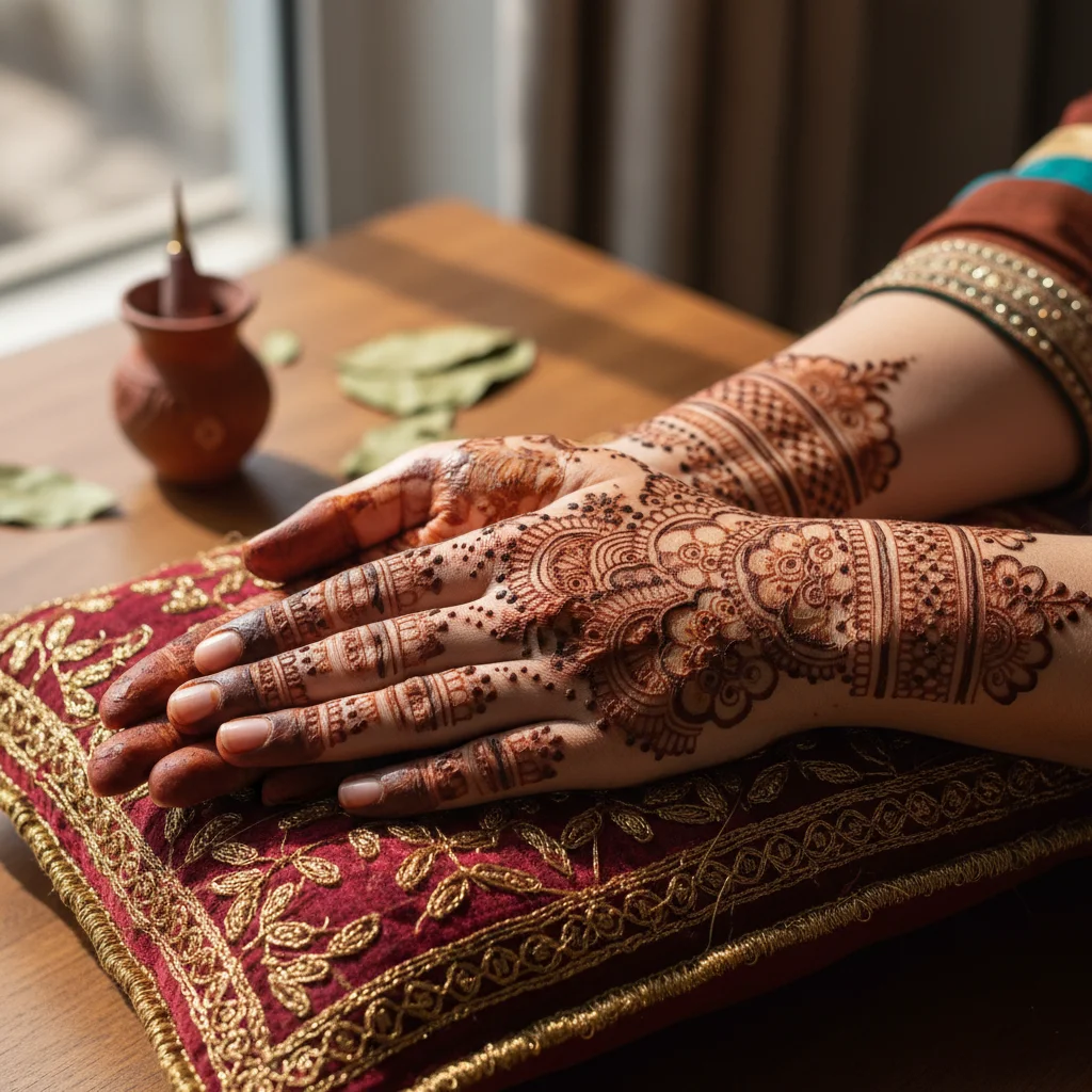 Henna Tattoo Mehndi Design