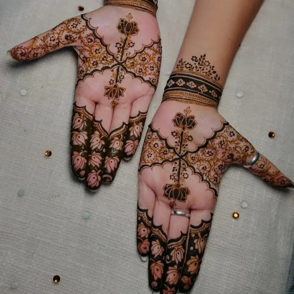 Henna Teej Mehndi Design