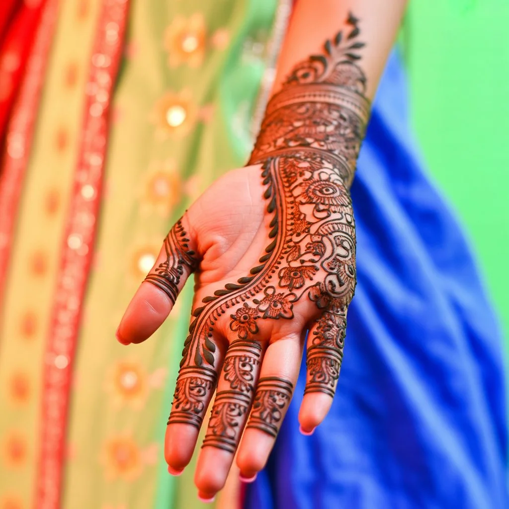 Instagram Mehndi Design Pinterest Front Hand