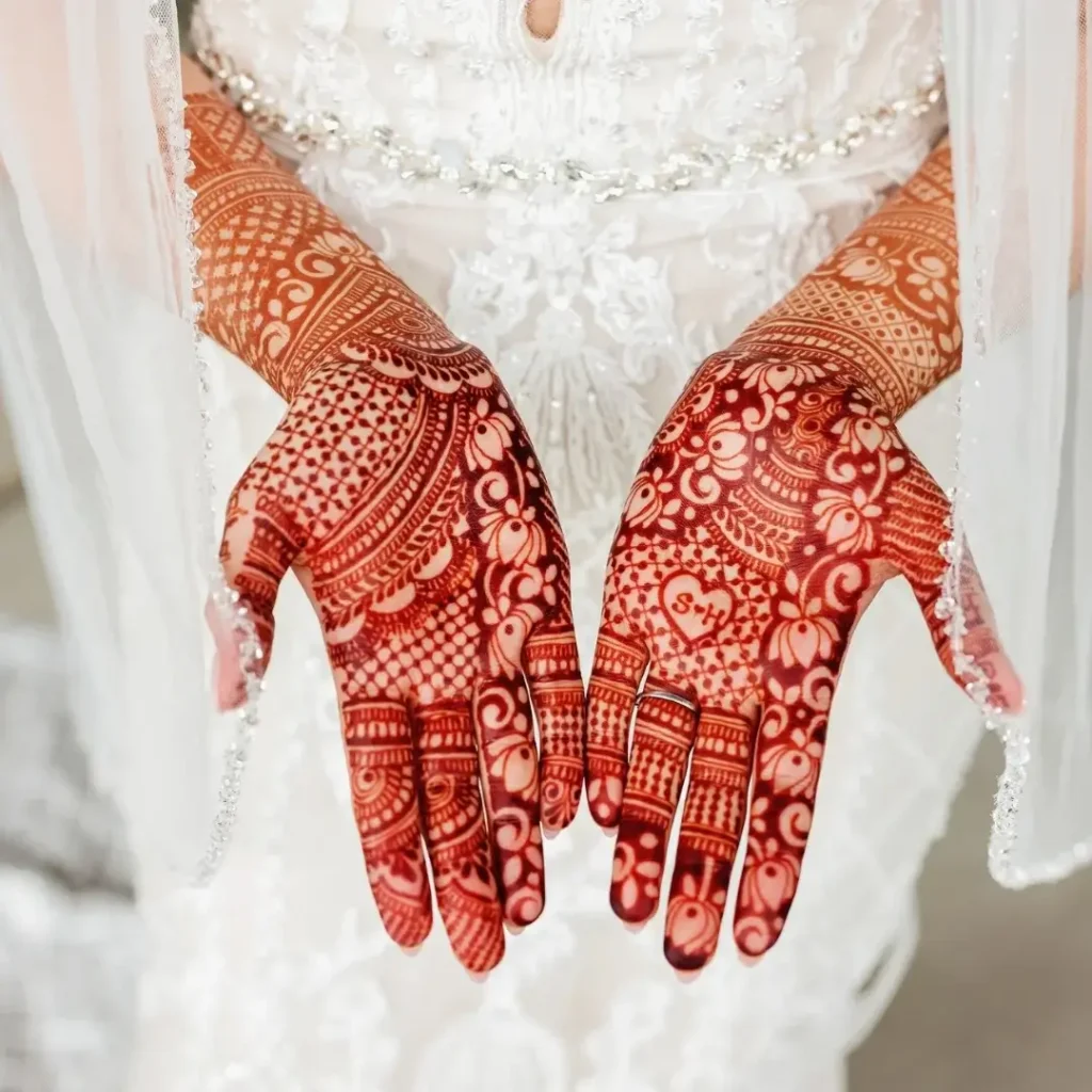 Love Heart Henna Design