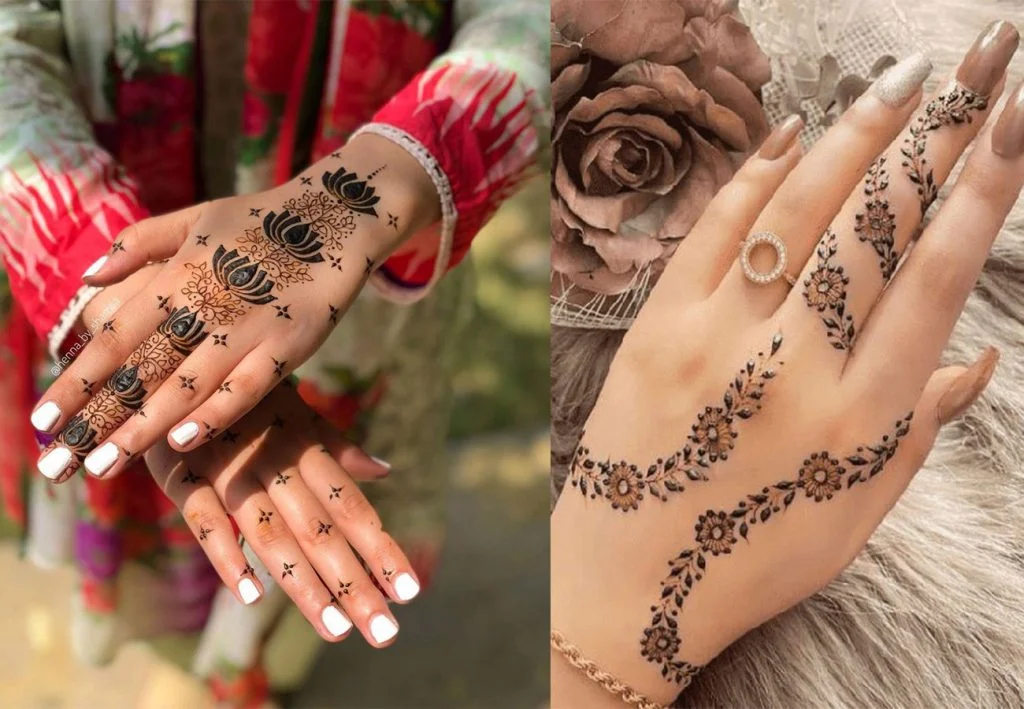 Mehndi Design Back Hand with Minimalism