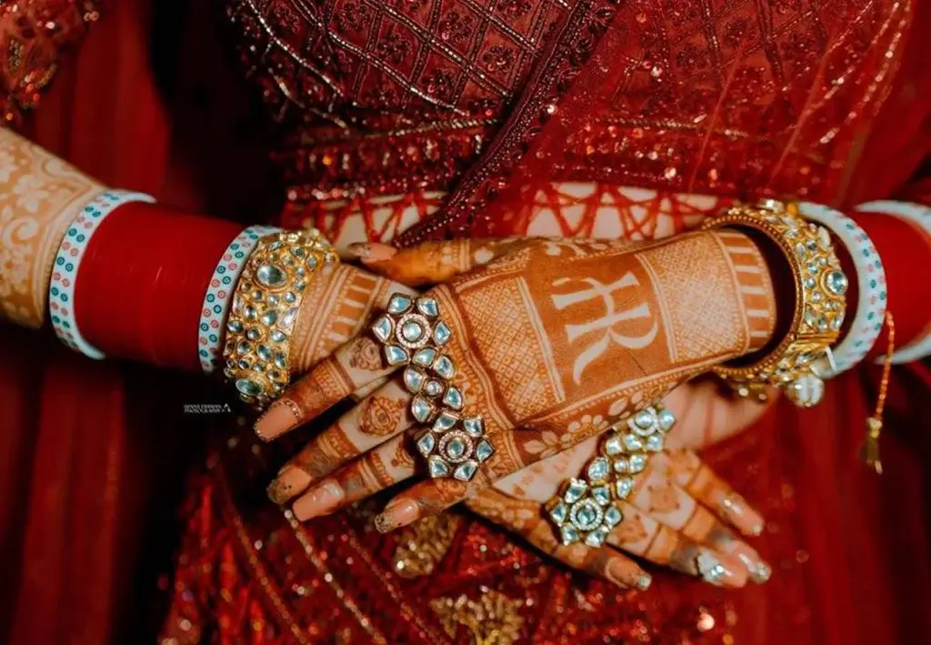 Mehndi Design Back Hand with Panels