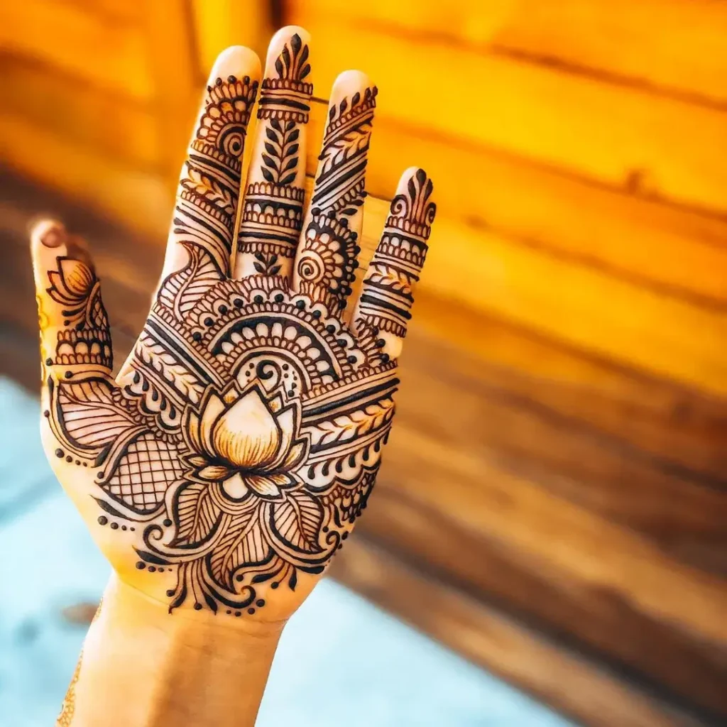 Modern Henna Design