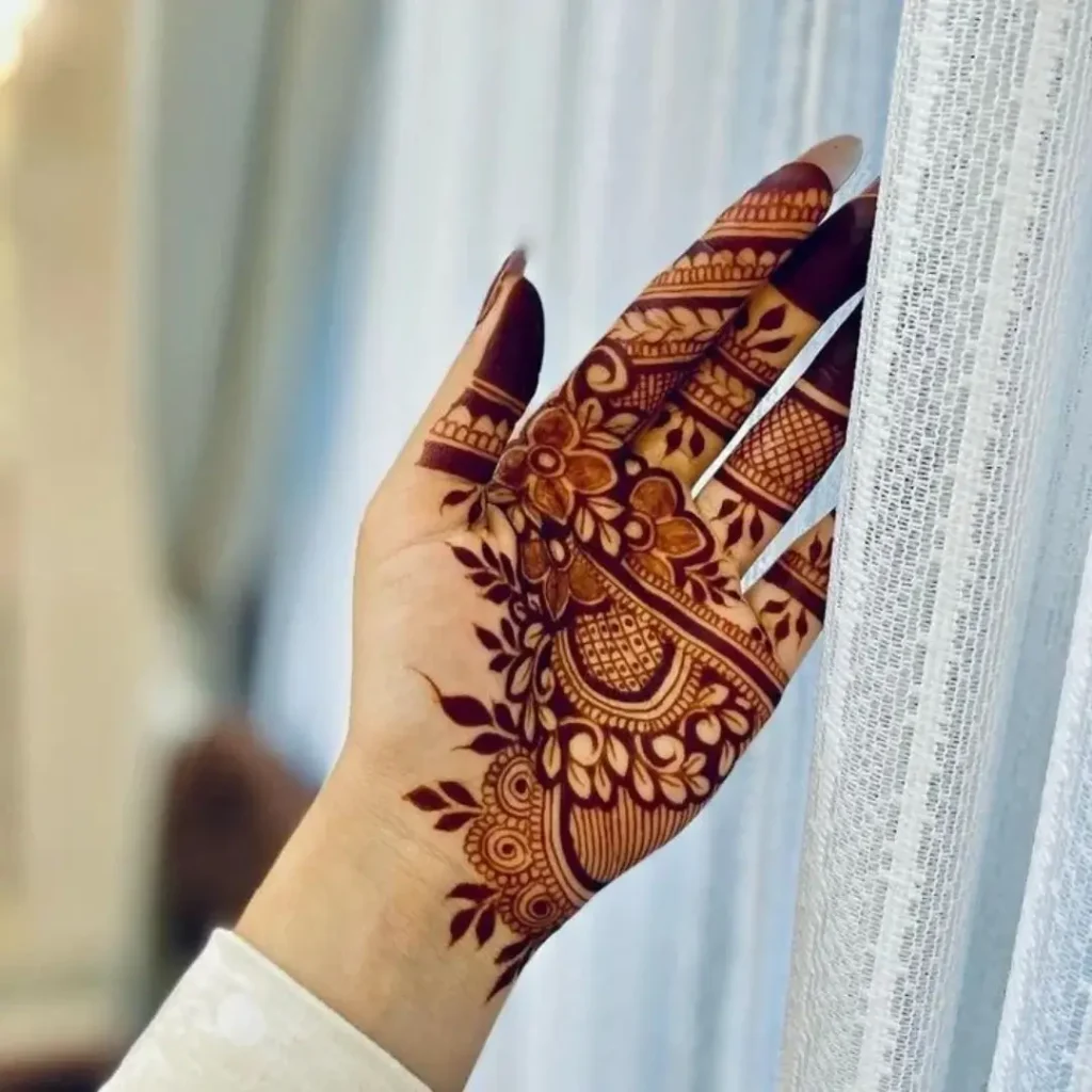 New Henna Mehndi Design