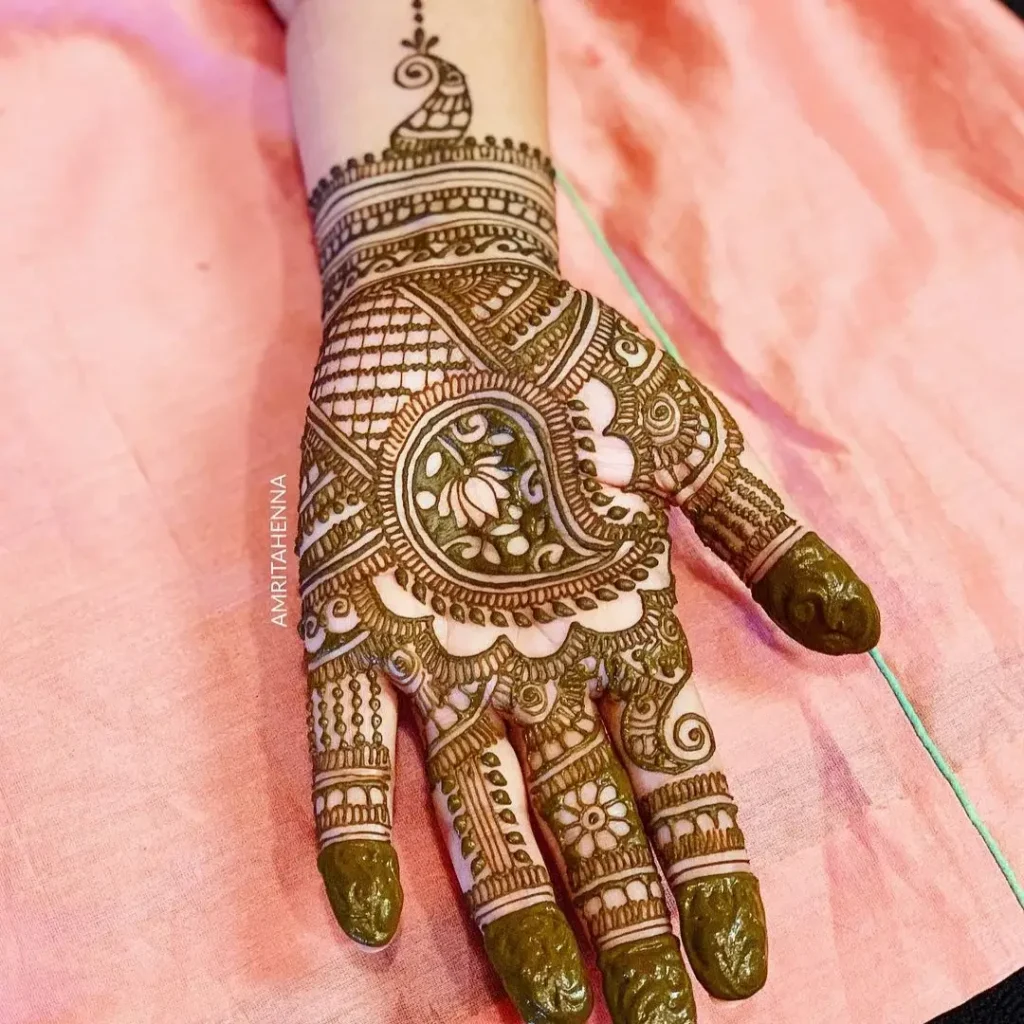 Paisley Henna Design