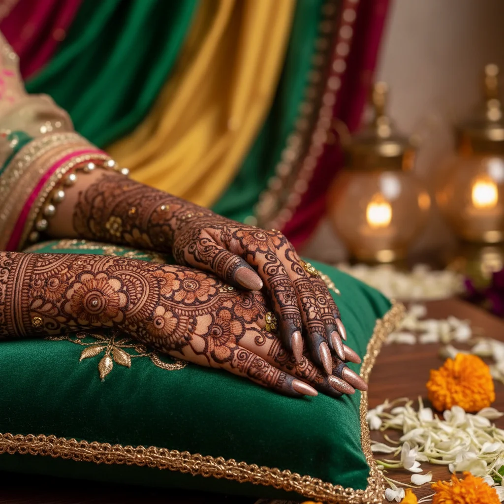 Pakistani Arabic Mehndi Design
