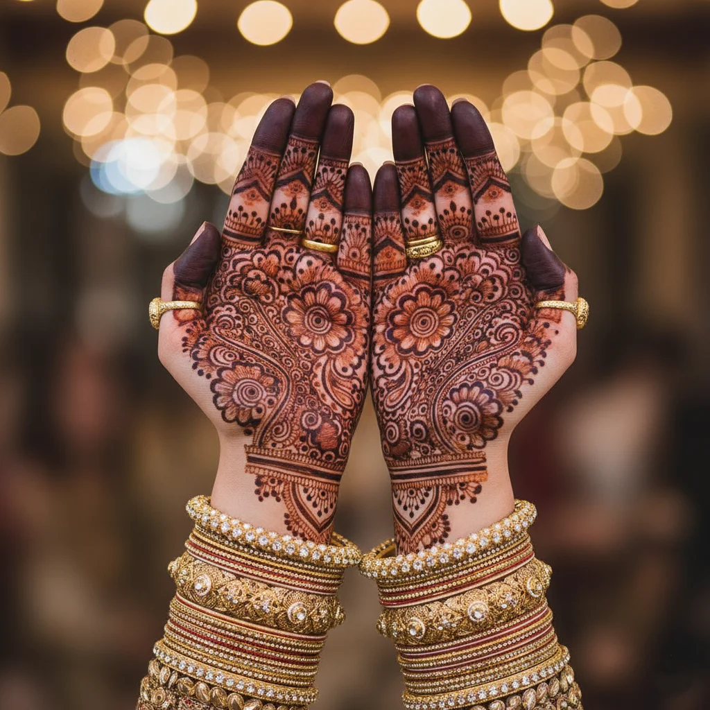 60+ Royal Front Hand Mehndi Designs | Instagram Finger, & More 37 Pakistani Instagram Royal Mehndi Design