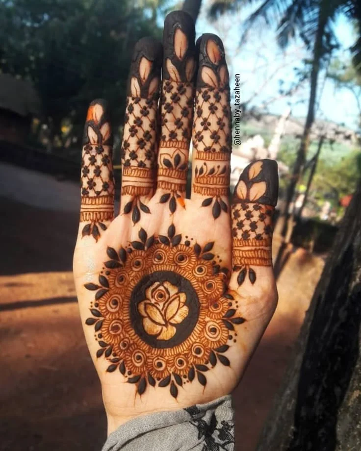 Rangoli Patterns for Arabic mehndi Design