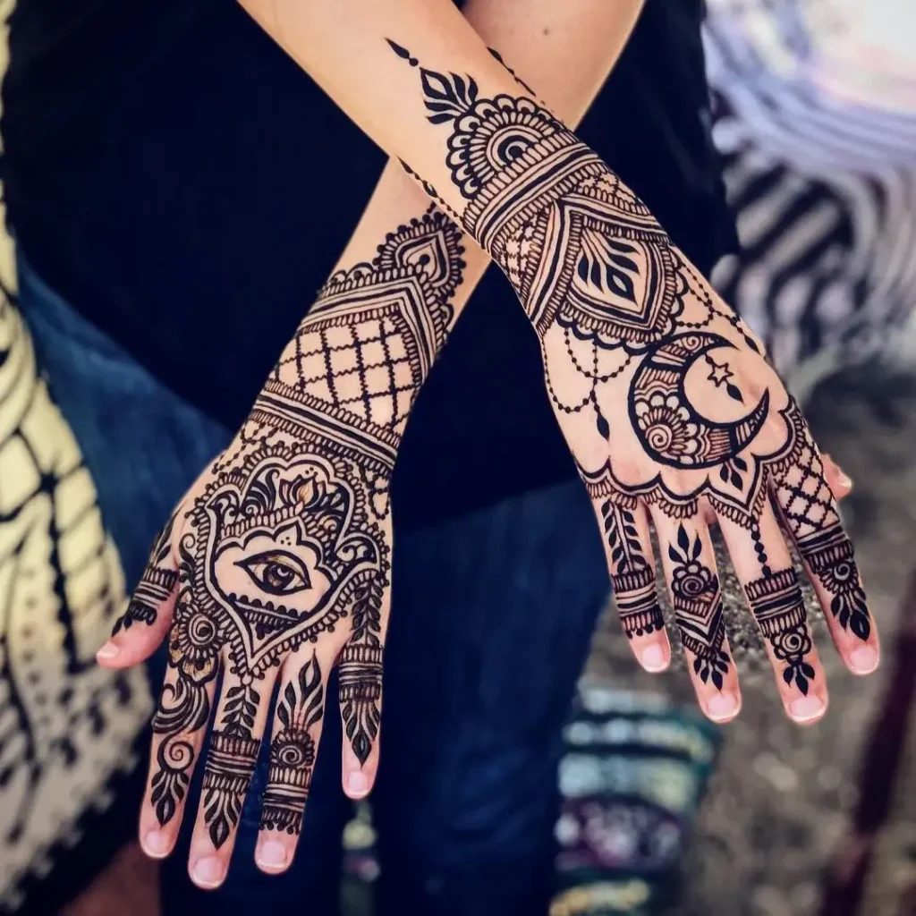 Ring Finger Henna Design
