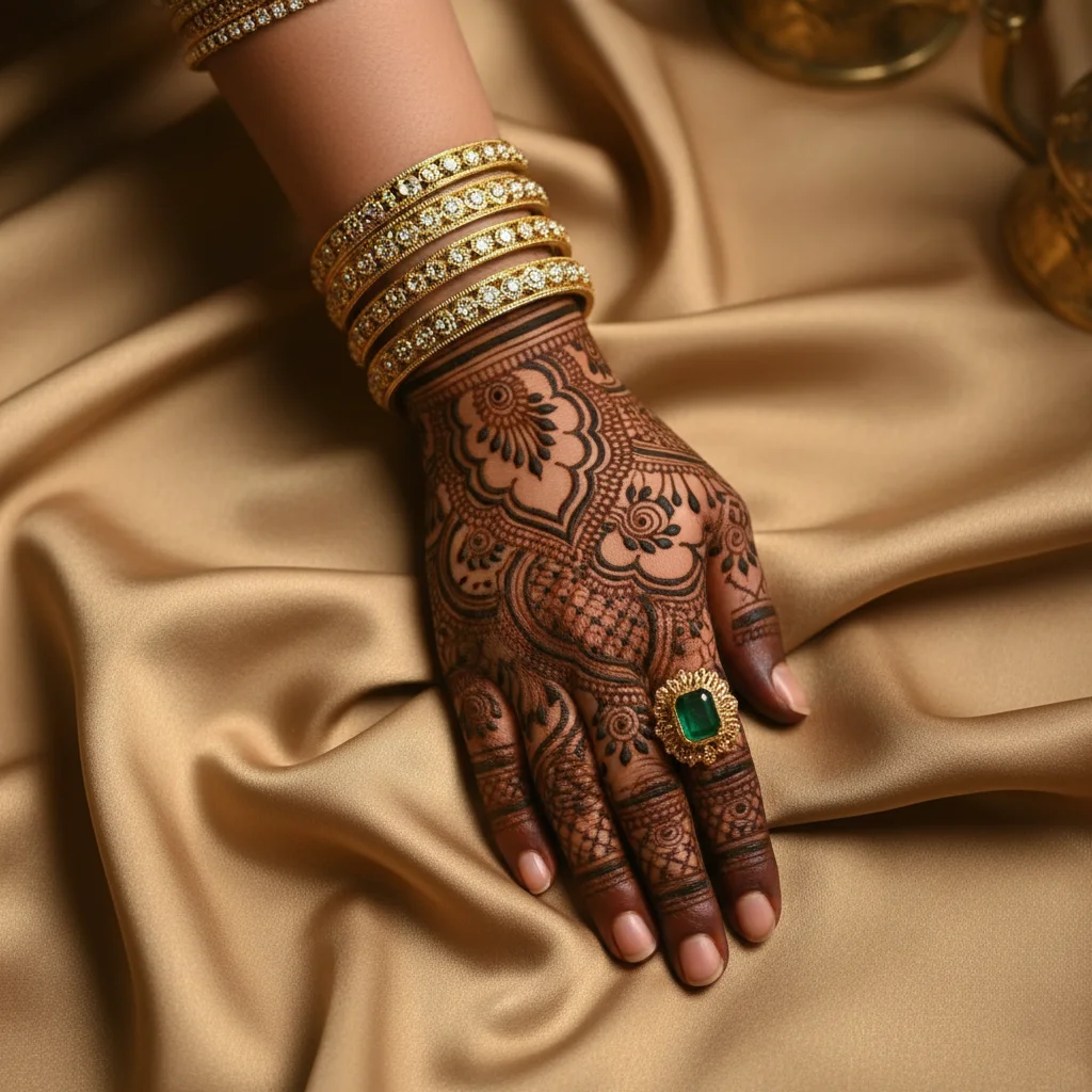 60+ Royal Front Hand Mehndi Designs | Instagram Finger, & More 32 Royal Fancy Stylish Mehndi Design