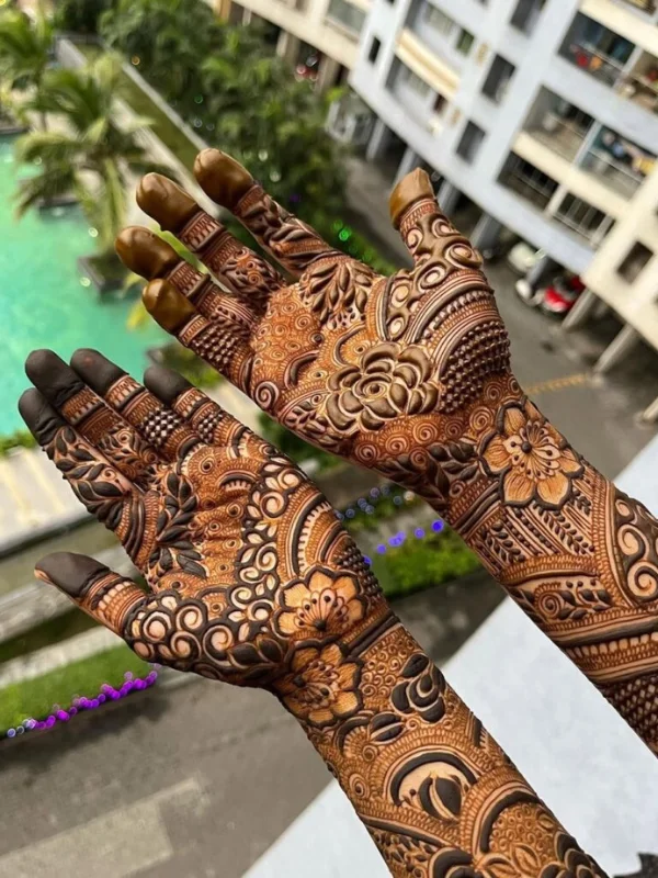 60+ Royal Front Hand Mehndi Designs | Instagram Finger, & More 48 Royal Front Hand Mehndi Designs