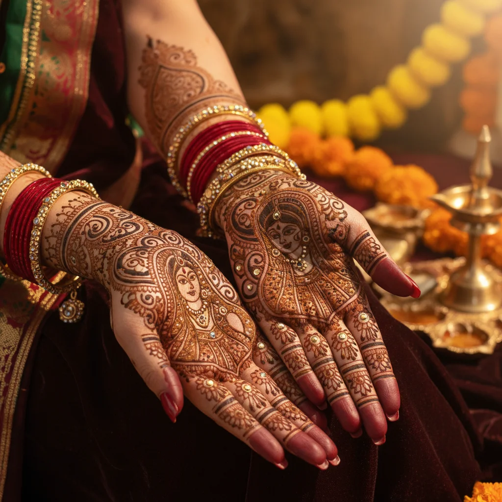 60+ Royal Front Hand Mehndi Designs | Instagram Finger, & More 22 Royal Mehndi Design For Teej