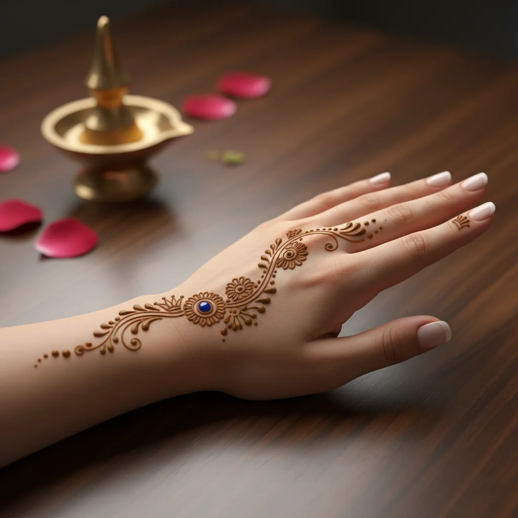 60+ Royal Front Hand Mehndi Designs | Instagram Finger, & More 20 Royal Stylish Simple Mehndi Design