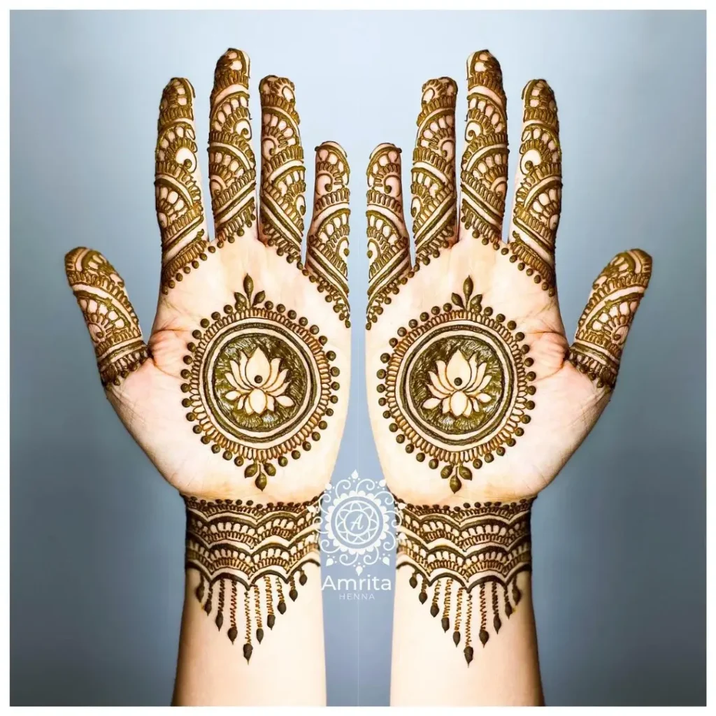 Sahasrara Henna Design