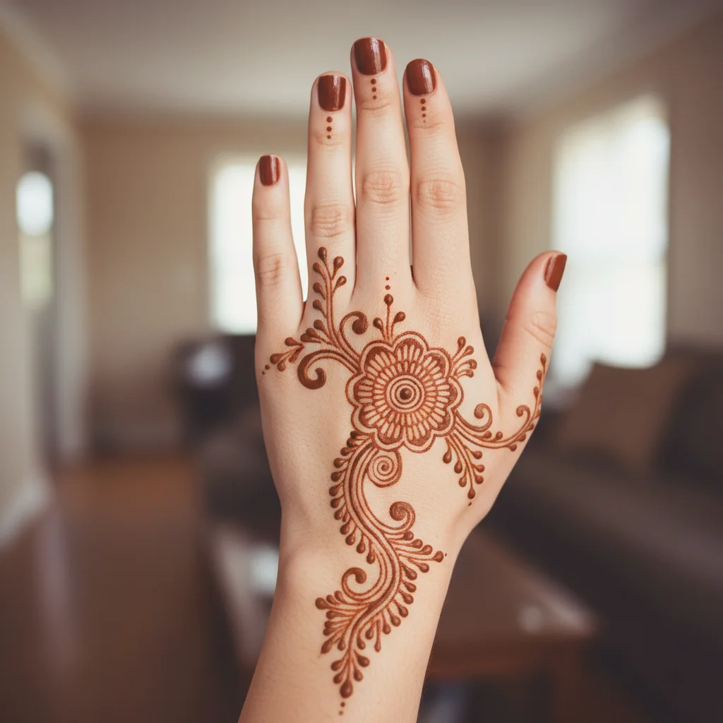 Simple Arabic Mehndi Mehandi Ka Design