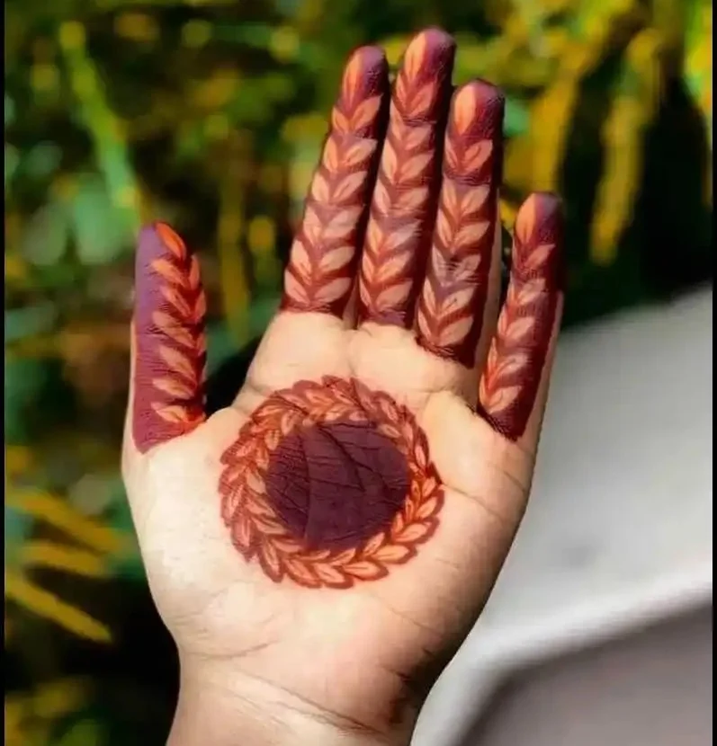 60+ Royal Front Hand Mehndi Designs | Instagram Finger, & More 8 Simple Finger Mehndi Royal Front Hand Mehndi Design