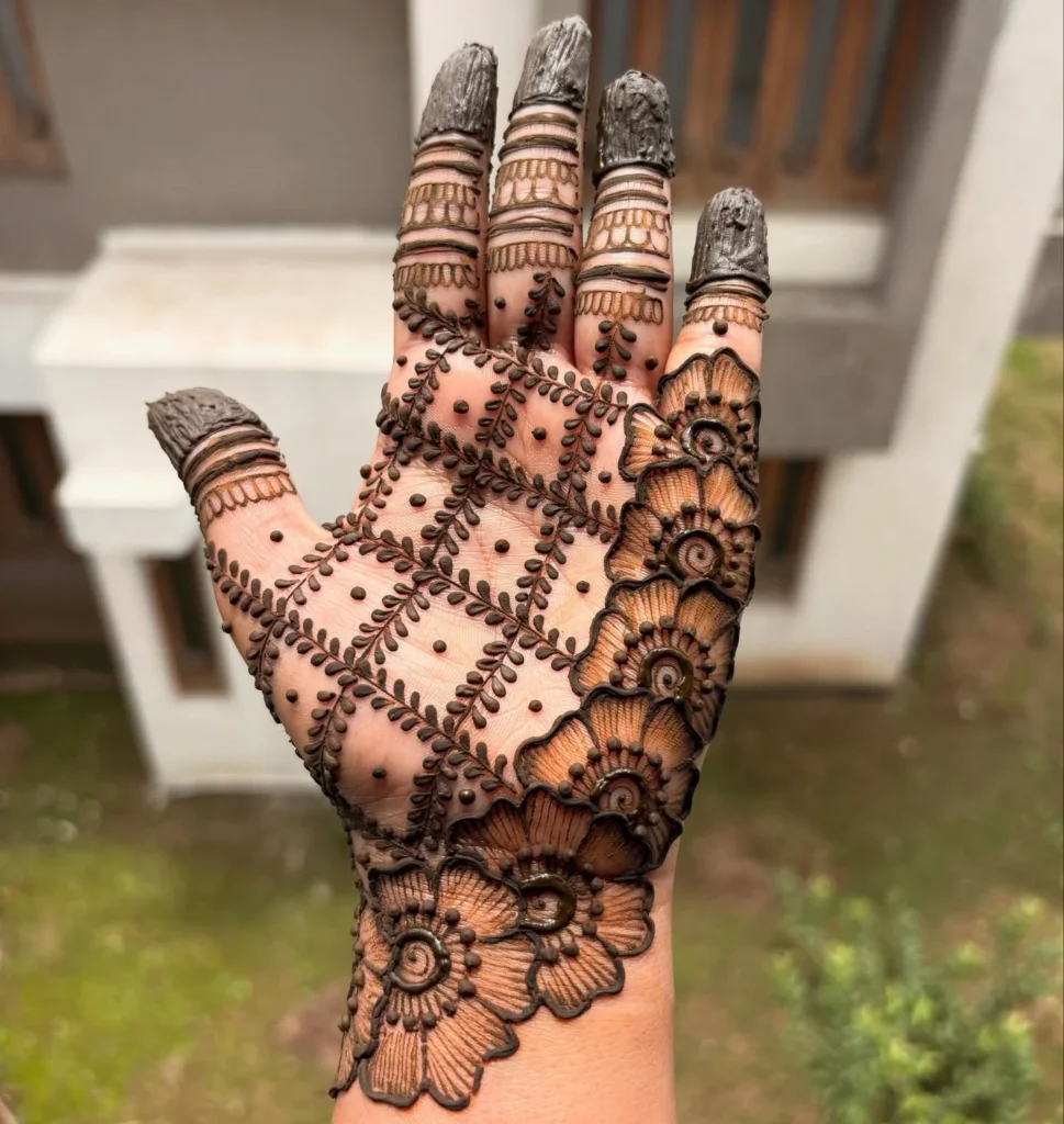 60+ Royal Front Hand Mehndi Designs | Instagram Finger, & More 17 Simple Royal Front Hand Mehndi Design