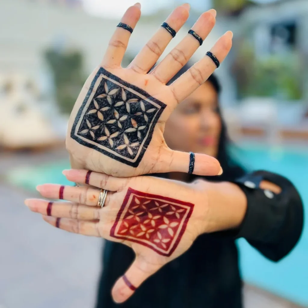 Traditional and Jagua Henna Design