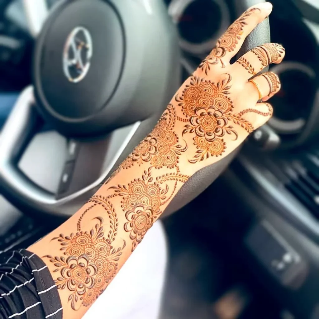 Vines Henna Design