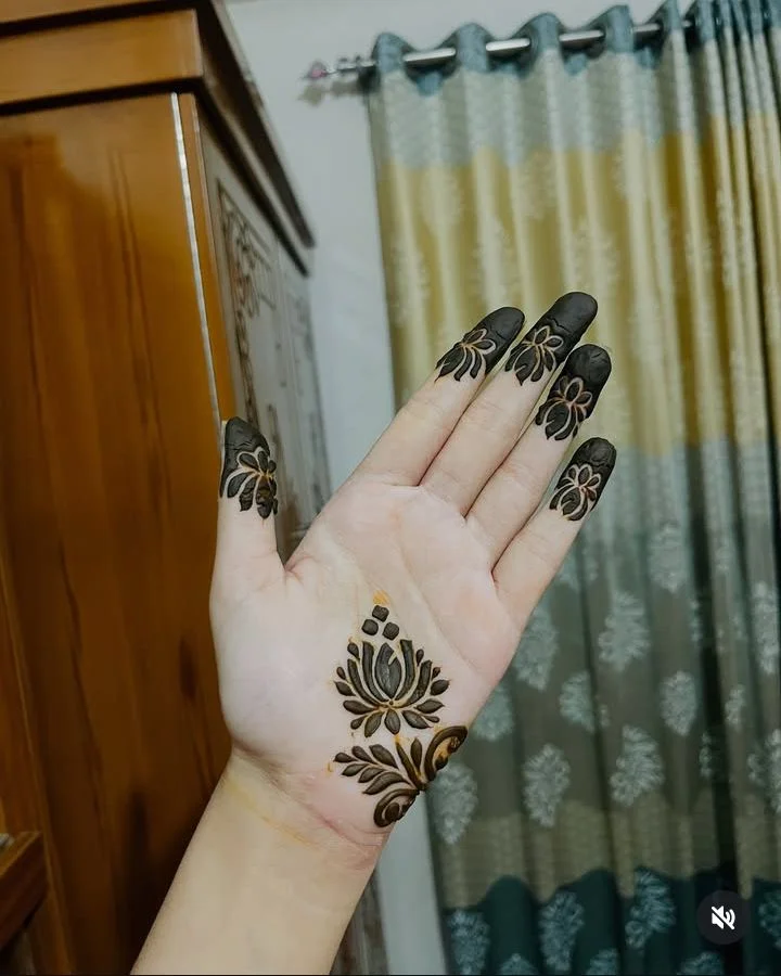 85+ Stylish Royal Front Hand Mehndi Designs 2026 54 Arabic Hand Instagram Royal Finger Mehndi Design
