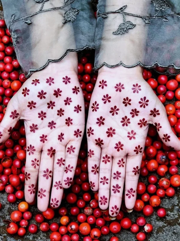 Front Hand Simple Mehndi Design