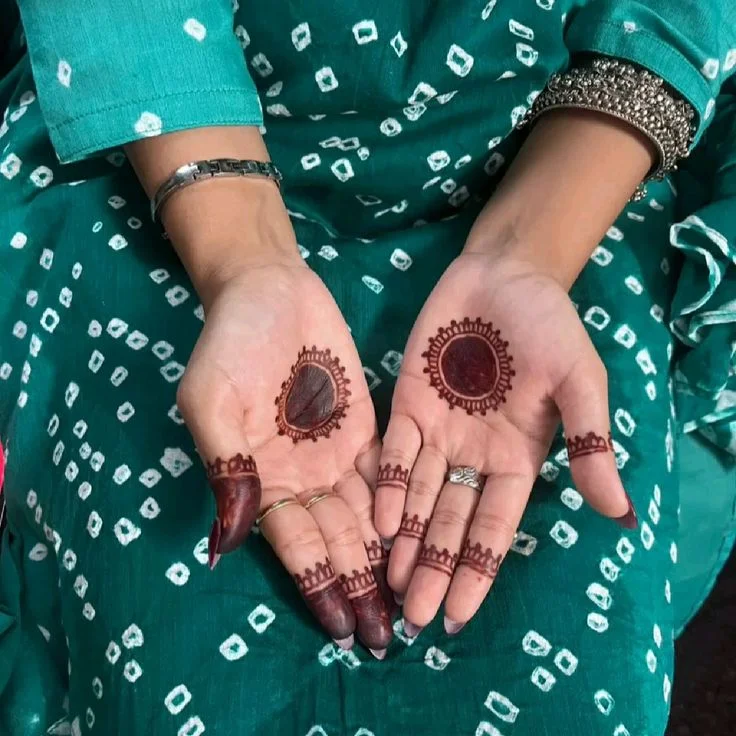 Mehandi Designs Easy For Front Hand