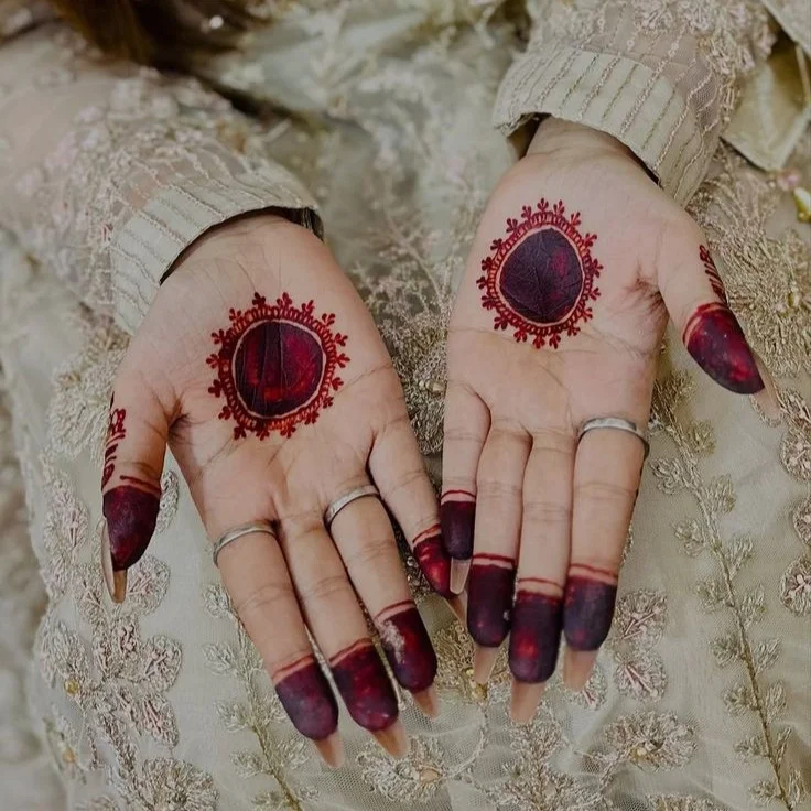 Mehandi Designs Simple Front Hand Easy