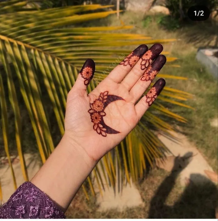 Pakistani Mehndi Designs Front Hand