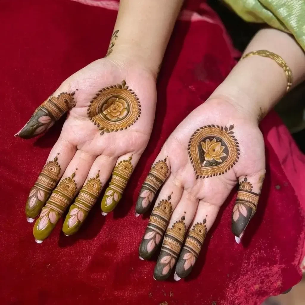 85+ Stylish Royal Front Hand Mehndi Designs 2026 40 Royal Instagram Bridal Mehndi Designs