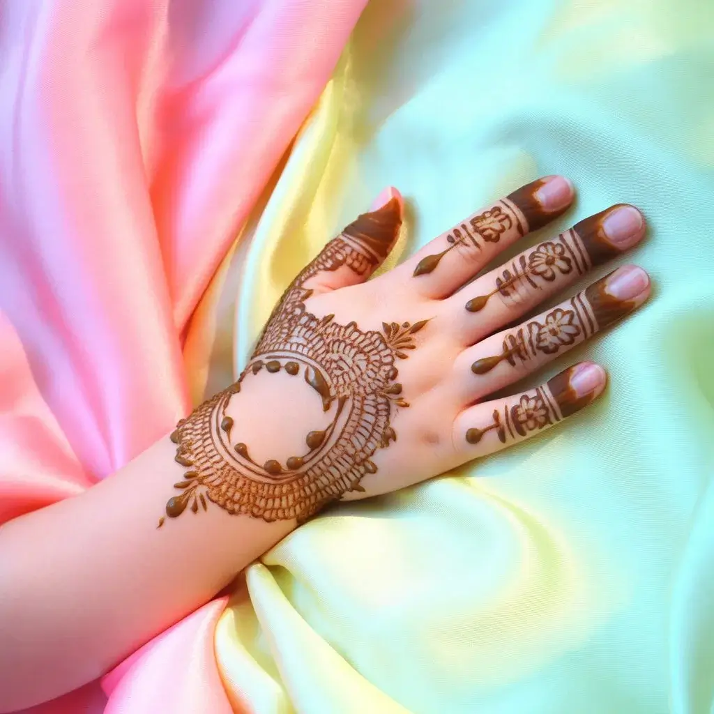 Top 80+ Simple Mehndi Designs for Kids, Babies, & Toddlers (2026) 28 Baby Mehndi Design For Boys