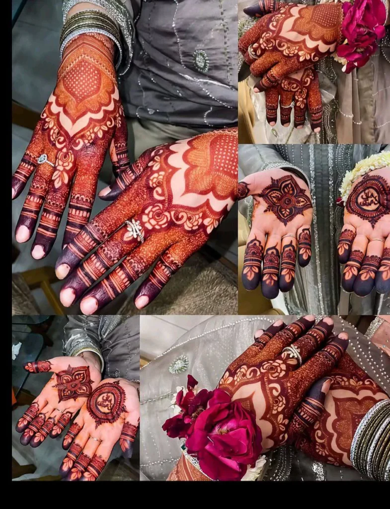 Bridal Hand Mehndi Design
