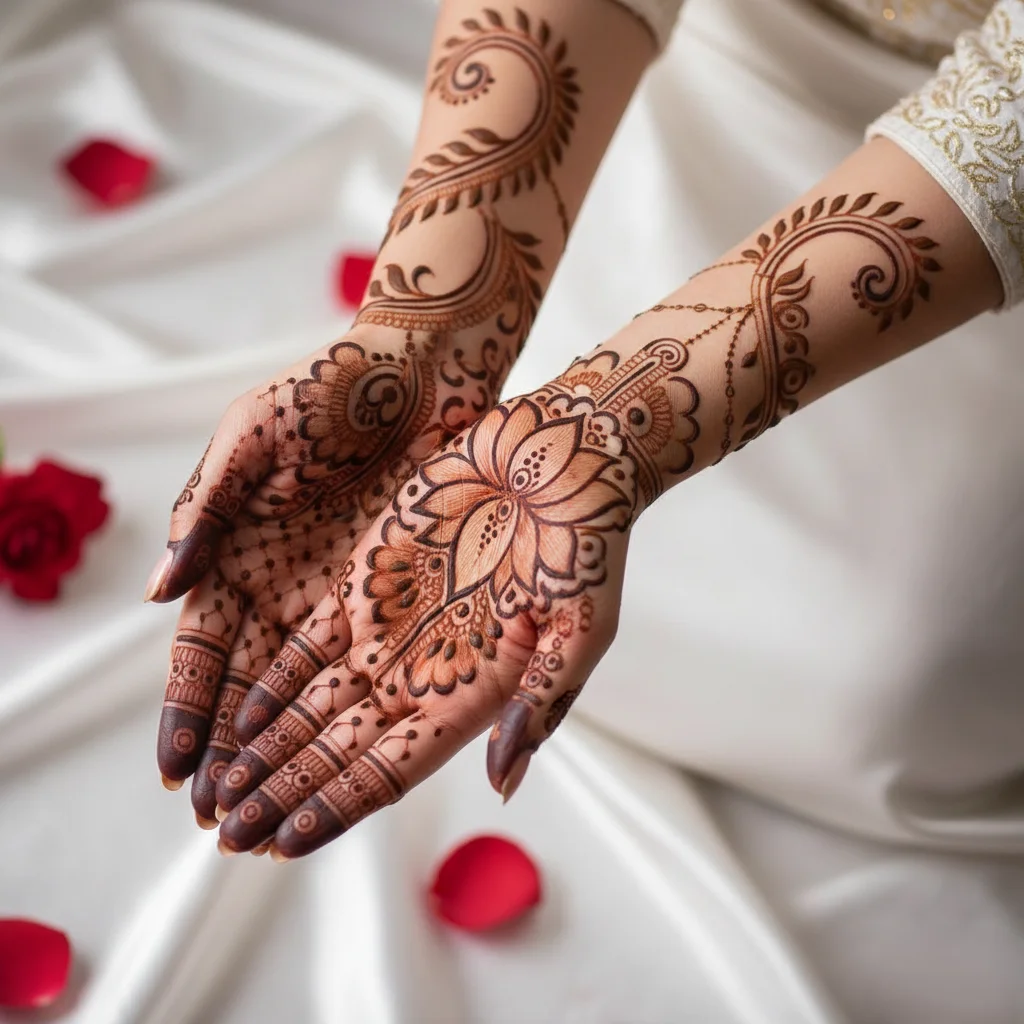 Bridal Mehndi Design Easy And Beautiful