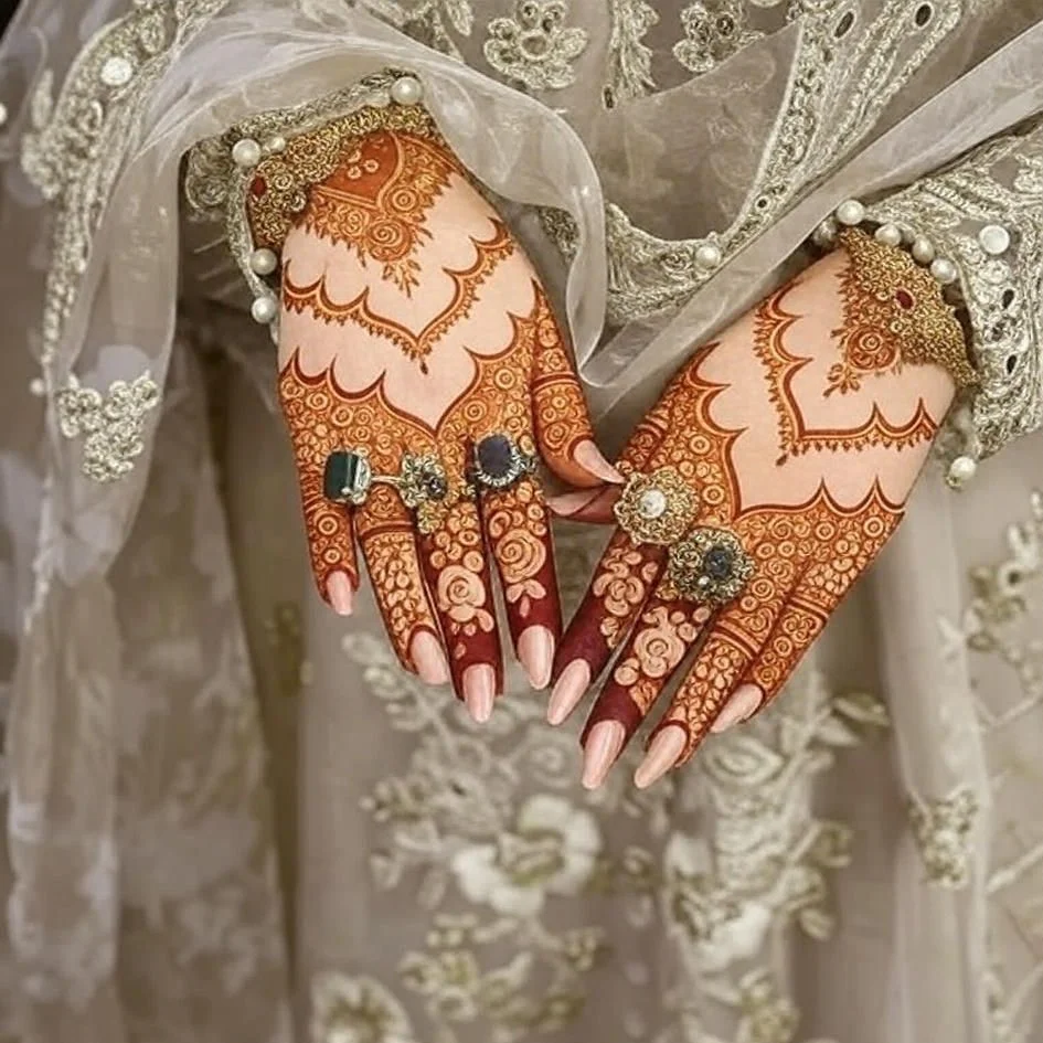 Bridal Mehndi Design Rajasthani