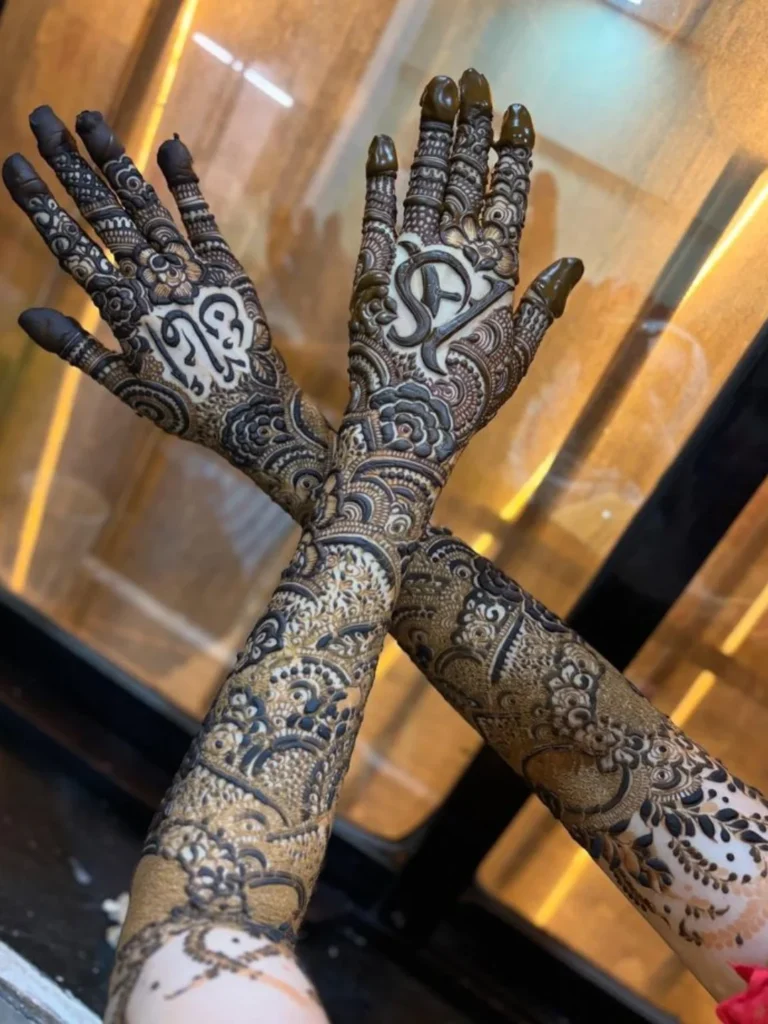 Bridal mehndi ideas for wedding