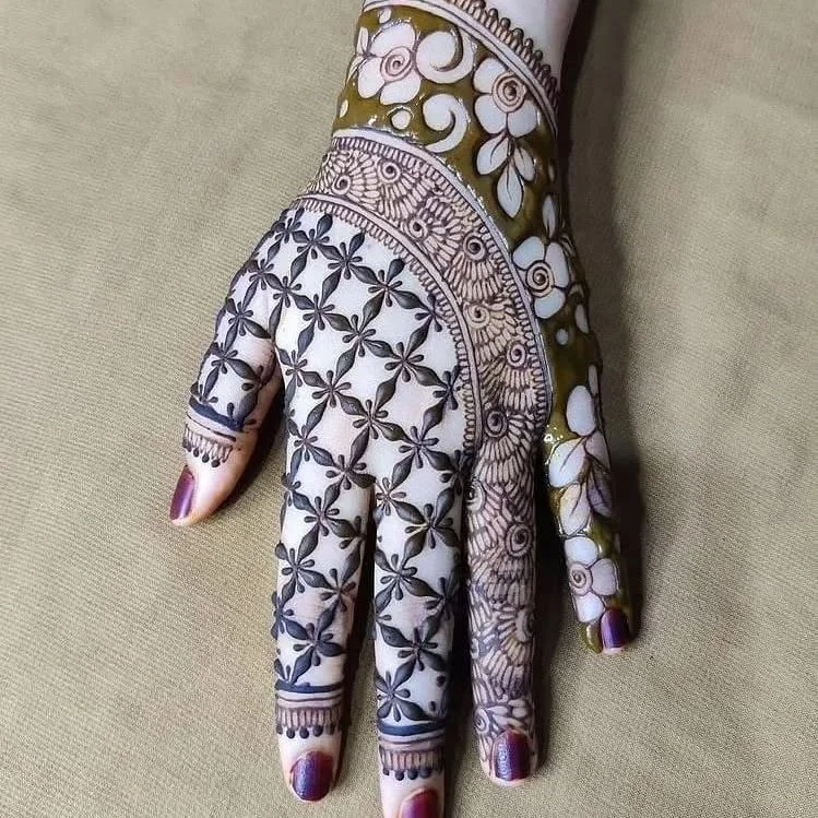 Dulhan Mehndi Design Simple