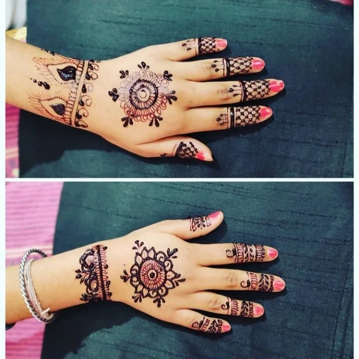 Easy Henna Designs For Kids