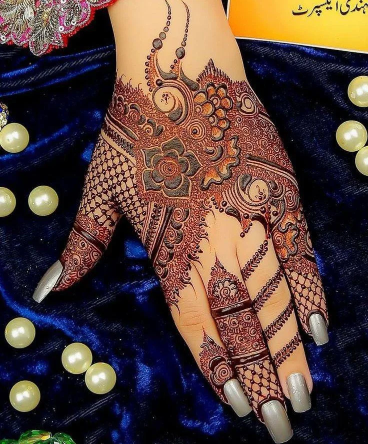 Engagement Bridal Mehndi Design